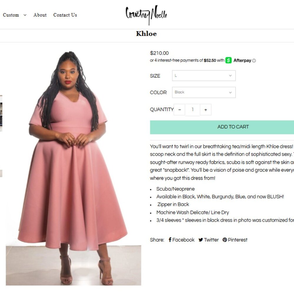 Courtney Noelle - Khloe Dress
